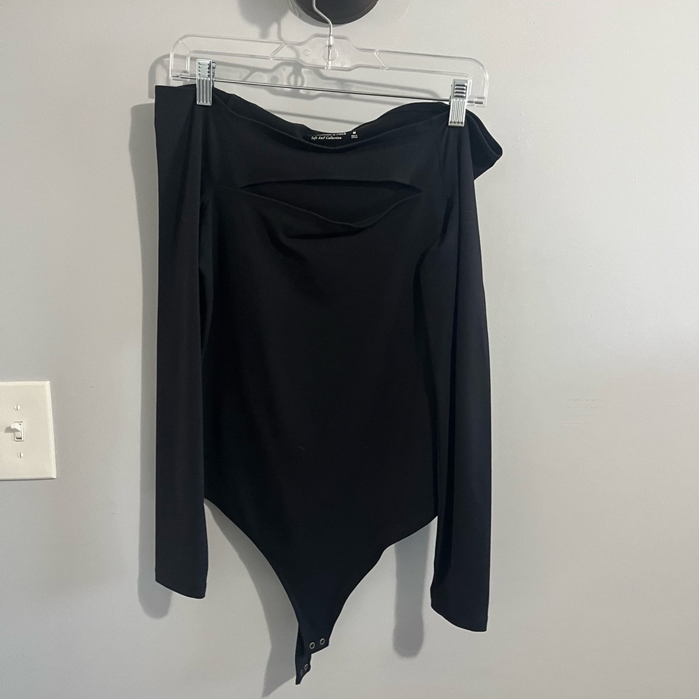 Abercrombie off the shoulder cut out bodysuit